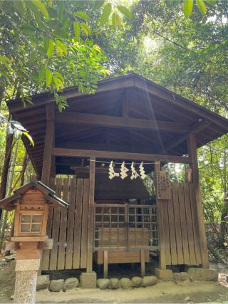 奥の社(飛鳥坐神社)の参拝記録(⛩️🐍🐢まめ🐢🐍⛩️さん)