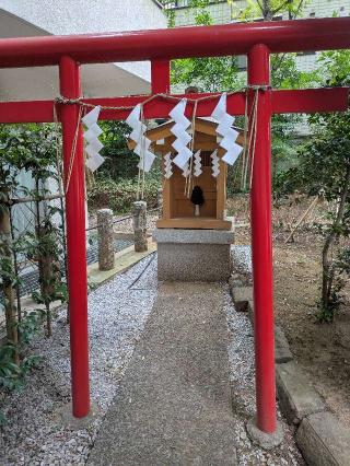 稲荷神社（駒繋神社境内）の参拝記録(はくすみさん)
