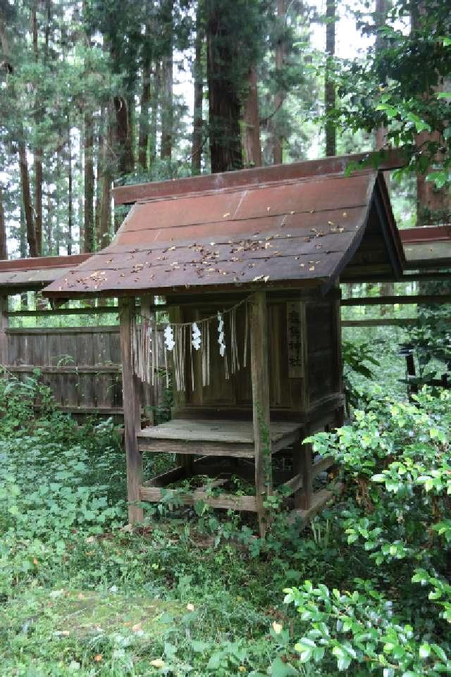 神明宮(馬場都々古別神社境内社)の参拝記録1