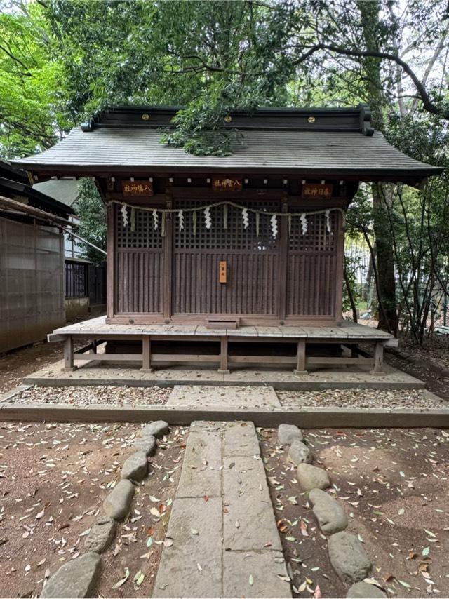 東殿三社(小平神明宮境内社)の参拝記録1