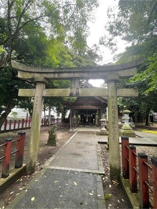 角鹿神社(氣比神宮摂社)の参拝記録(ハボタンはケールさん)