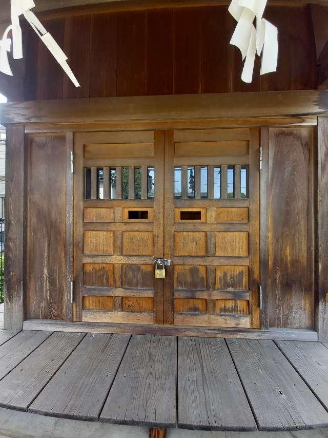 神奈川県大和市深見 諏訪神社の写真3