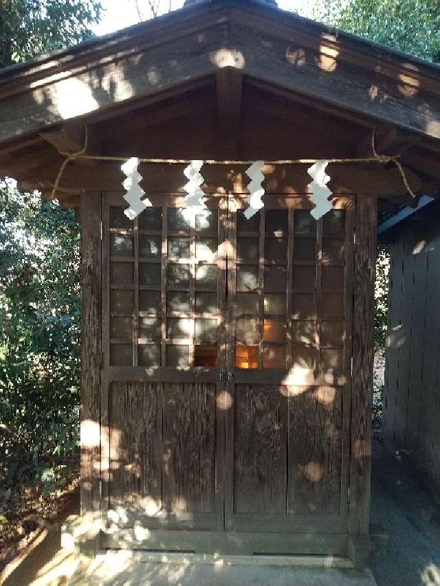 茨城県猿島郡境町宮本町1757 浅間神社(境香取神社境内社)の写真2