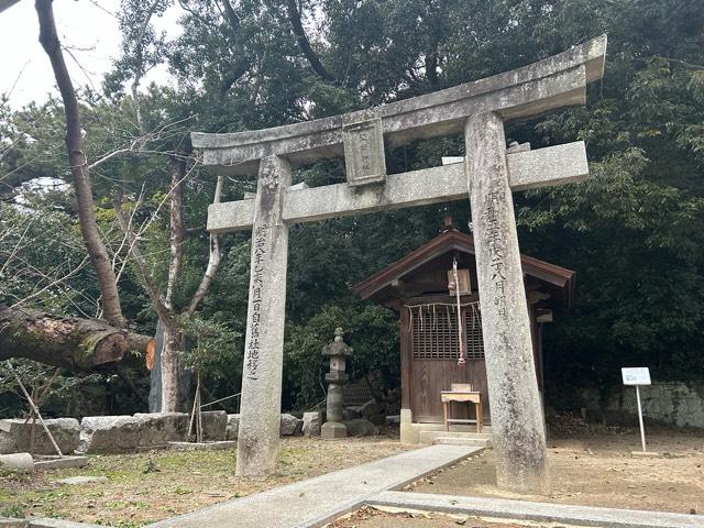 堅磐神社(光雲神社境内摂社)の参拝記録1