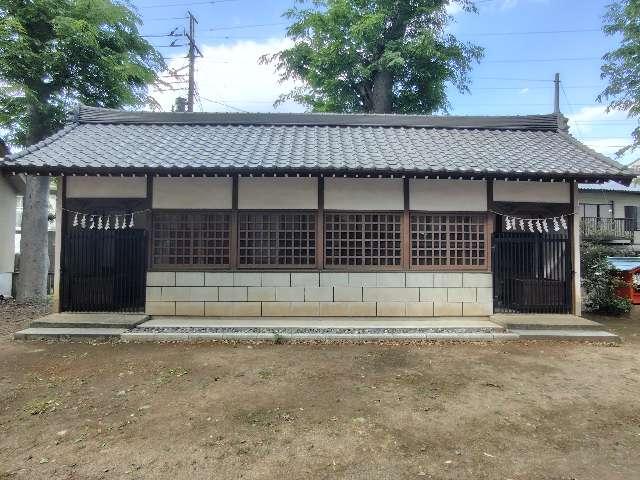 小野神社末社殿(武蔵國一宮)の参拝記録1