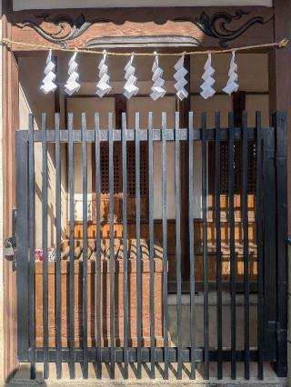 小野神社末社殿(武蔵國一宮)の参拝記録(はくすみさん)