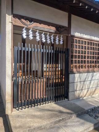 小野神社末社殿(武蔵國一宮)の参拝記録(はくすみさん)