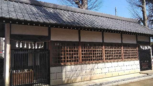 小野神社末社殿(武蔵國一宮)の参拝記録2