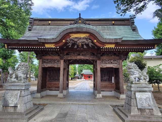 小野神社 随神門(武蔵國一宮)の参拝記録4