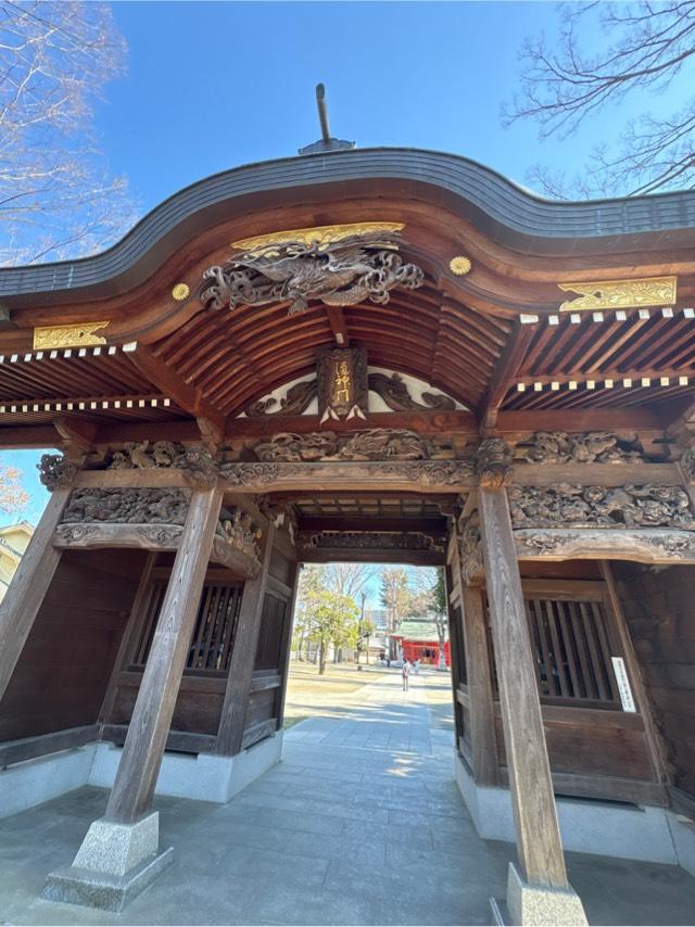 小野神社 随神門（武蔵国一宮）の参拝記録4