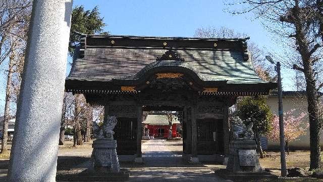小野神社 随神門（武蔵国一宮）の参拝記録2