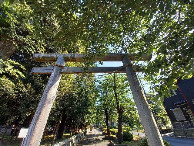 神奈川県大和市深見3367 明神鳥居(深見神社)の写真5