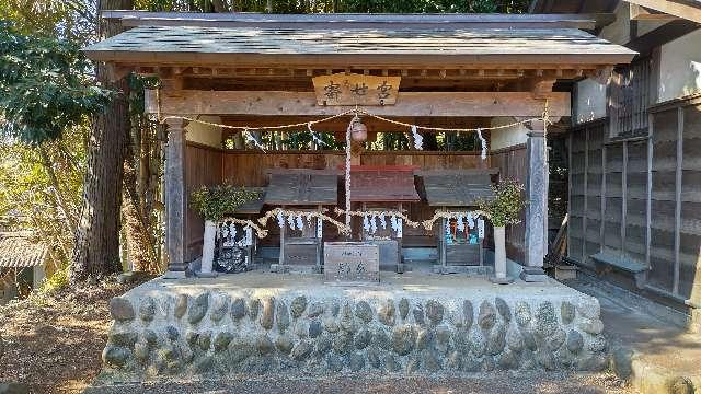 寄せ宮（東中野熊野神社境内社）の参拝記録1