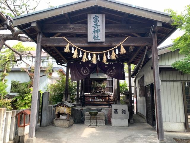 愛知県海部郡蟹江町城4丁目 富𠮷神社の写真1