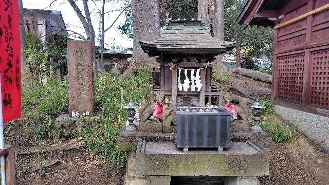稲荷大明神(安積國造神社境内社)の参拝記録1