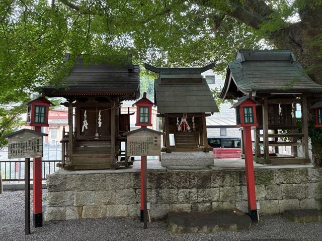 日本六社 大山祀神社･熊野大社･高良大社･多度大社･南宮神社･気多大社、丹波稲荷社(瀧宮神社)の参拝記録1