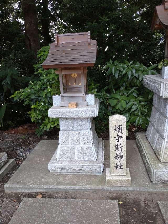 煩宇斯神社（所澤神明社境内社）の参拝記録(りゅうじさん)