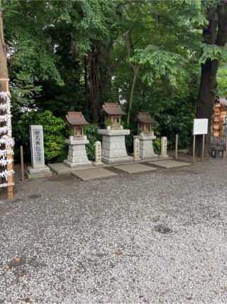 煩宇斯神社（所澤神明社境内社）の参拝記録(⛩️🐍🐢まめ🐢🐍⛩️さん)
