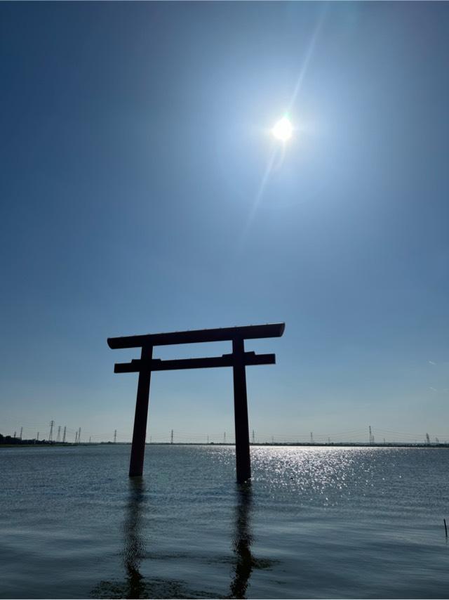 鹿嶋神宮西の一之鳥居の参拝記録2