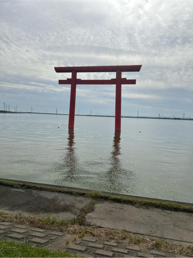 鹿嶋神宮西の一之鳥居の参拝記録2
