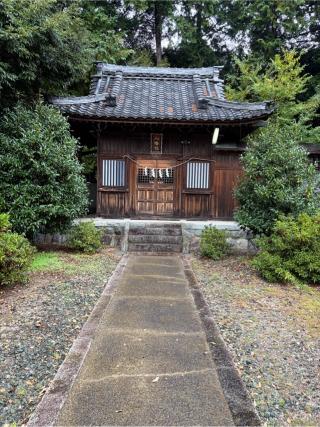 八幡社(篠束神社　境内)の参拝記録(こーちんさん)
