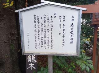 春日龍王神社（春日神社）の参拝記録(ひーさん)