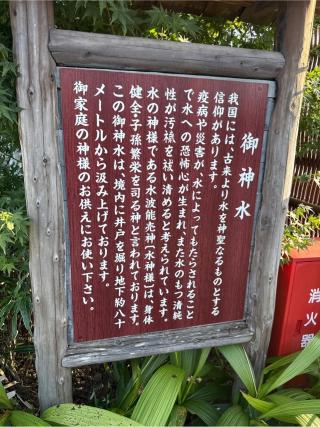 水神社（熊野宮御神水）の参拝記録(⛩️🐍🐢まめ🐢🐍⛩️さん)