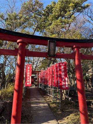 萬榮稲荷大明神（亀岡八幡宮境内社）の参拝記録(⛩️🎠🐢まめ🐢🎠⛩️さん)