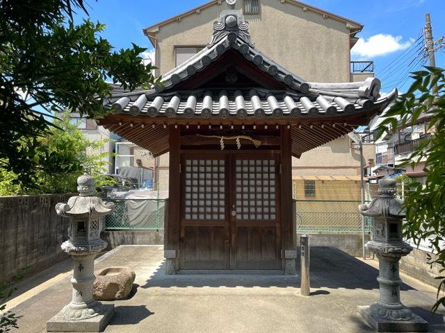 大阪府摂津市鳥飼西２−１−１ 市杵島神社(藤森神社末社)の写真1