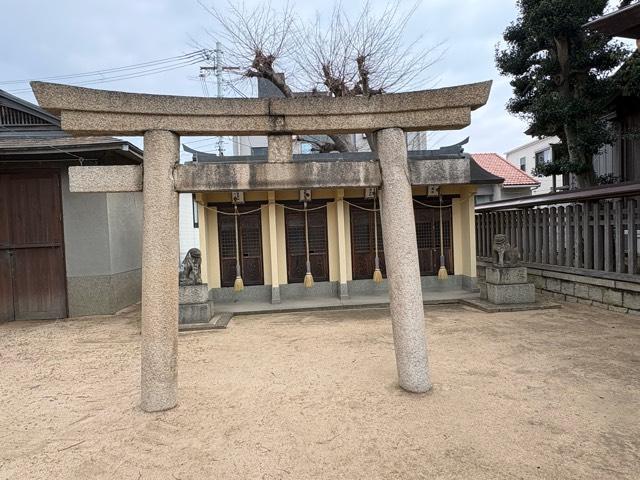 大歳社•稲荷五社•白髯社•須賀原社(舞子六神社境内社)の参拝記録1