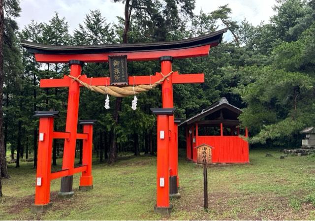 生島足島神社  御旅所社の参拝記録2