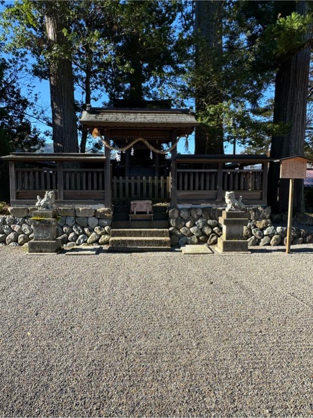 白川神社（水無神社境内社）の参拝記録1