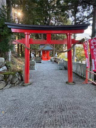 飛騨一宮稲荷社（水無神社境内社）の参拝記録(こーちんさん)