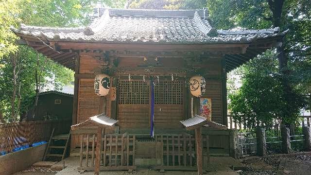 東京都品川区荏原7-5-14 甲子神社（小山八幡神社境内社）の写真3