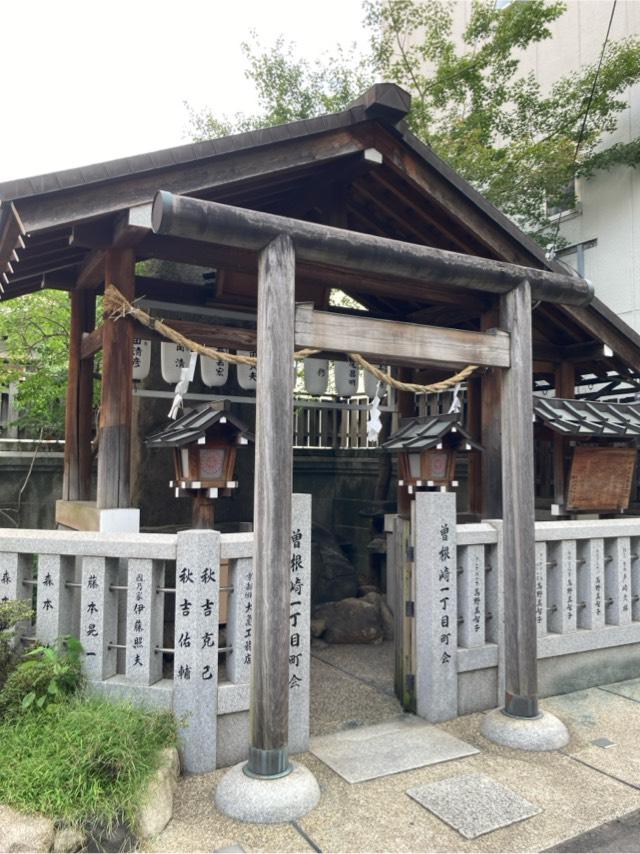 難波神明社（神明社舊跡）の参拝記録1