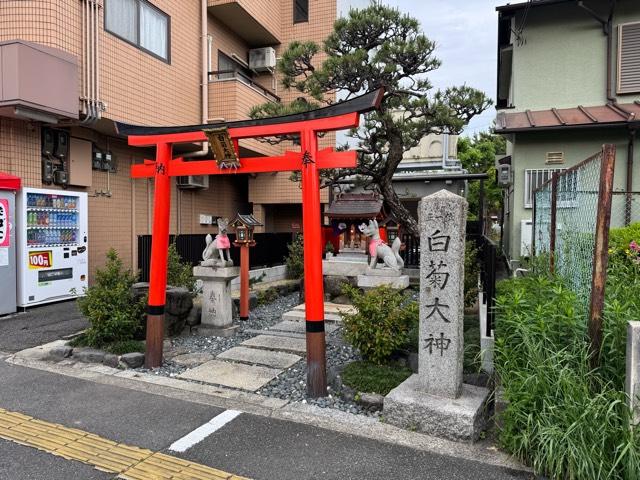 白菊大神の参拝記録1