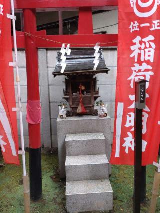 稲荷大明神（氷川神社末社）の参拝記録(りゅうじさん)