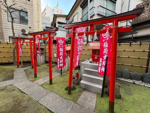 ㊧ 稲荷祠〘いなりし〙　㊥ 稲荷神社　㊨ 伏見稲荷神社（高円寺氷川神社 末社）の参拝記録2