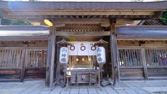 佐太神社南殿の参拝記録1