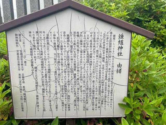 鍾馗神社（若宮八幡宮境内）の参拝記録1
