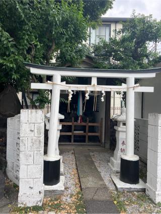 白蛇大明神（浦守稲荷神社境内）の参拝記録(⛩️🐍🐢まめ🐢🐍⛩️さん)