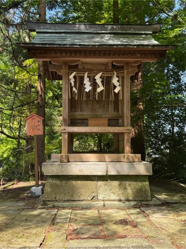 春日社(青海神社境内社)の参拝記録1