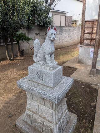 浜田山稲荷の参拝記録(はくすみさん)