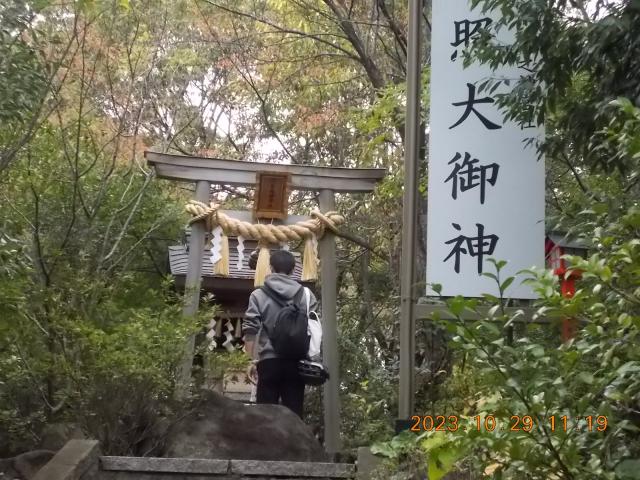 埼玉県入間郡三芳町上富1589-2 北之神宮社（しあわせ神社境内）の写真3