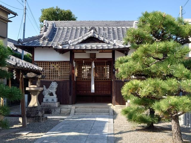 大阪府大阪狭山市池尻中１丁目１３−７ 狭間神社の写真1