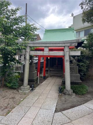 稲荷神社(八幡神社境内社)の参拝記録(⛩️🐍🐢まめ🐢🐍⛩️さん)