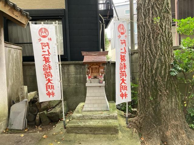 阿仁芽稲荷大明神(馬橋稲荷神社境内社)の参拝記録1