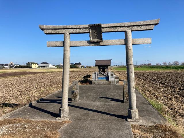 埼玉県行田市須加 雷電社の写真1