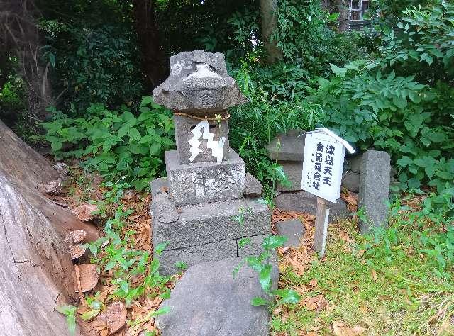 津島天王・金毘羅合社（石田子安神社境内社）の参拝記録1