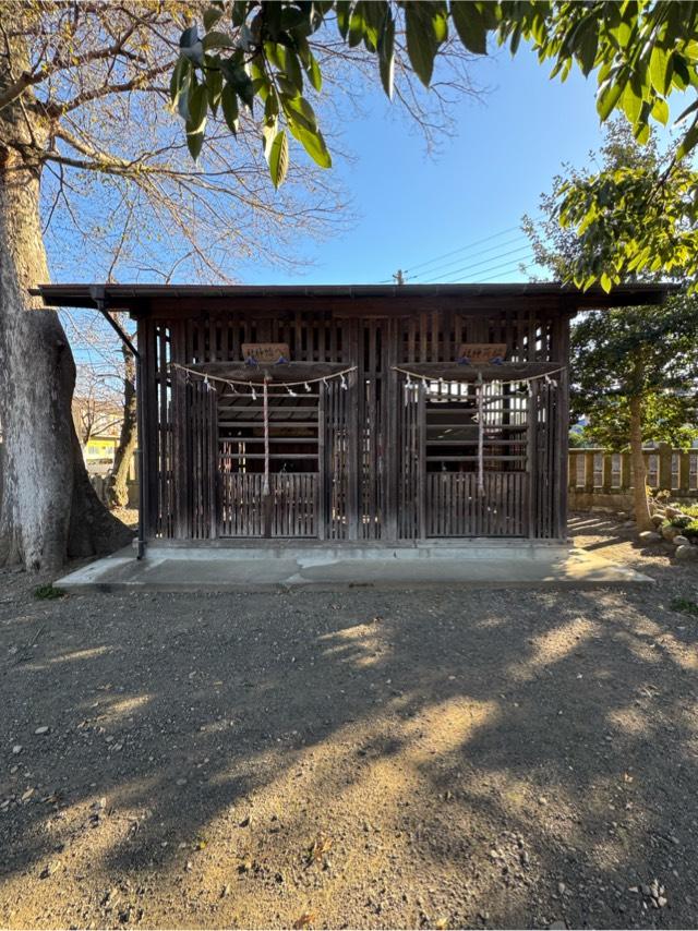 八幡神社・稲荷神社（廣瀬神社境内の参拝記録1